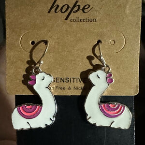 Hope Collection Llama Earrings 1777
